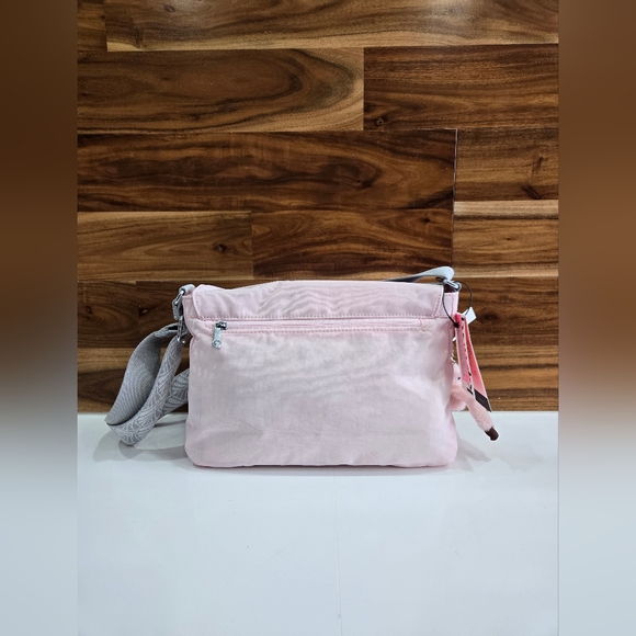 Kipling Bag Crossbody Shoulder Light Pink Monkey Keychain, NEW BAY - Picture 6 of 17